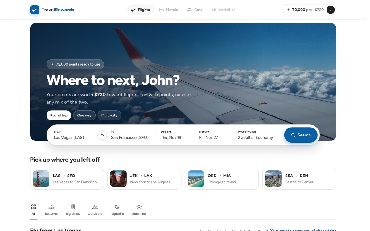 Desktop Search screen
